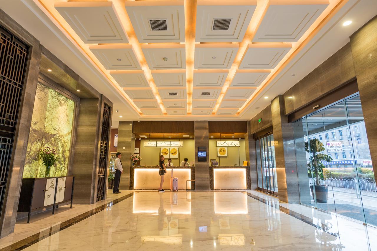 Metropolo Jinjiang Xuzhou Railway Station Suning Plaza Chudu Hotel Bagian luar foto